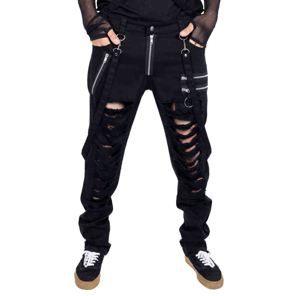 Vixxsin - Dalton Pants standard fit - Black